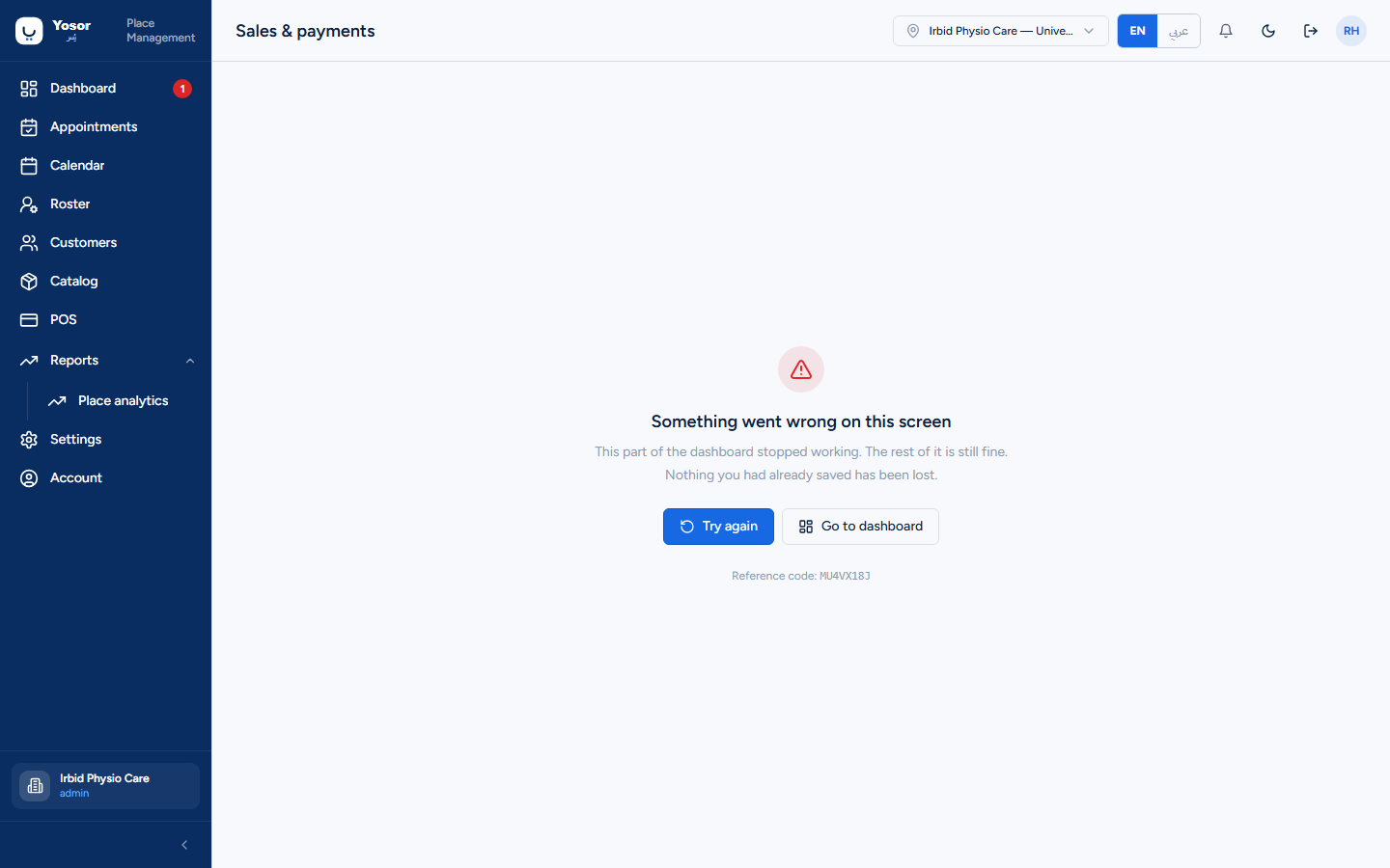 Payment methods